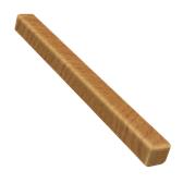 Square Fascia D/Ended Ext Corner Irish Oak